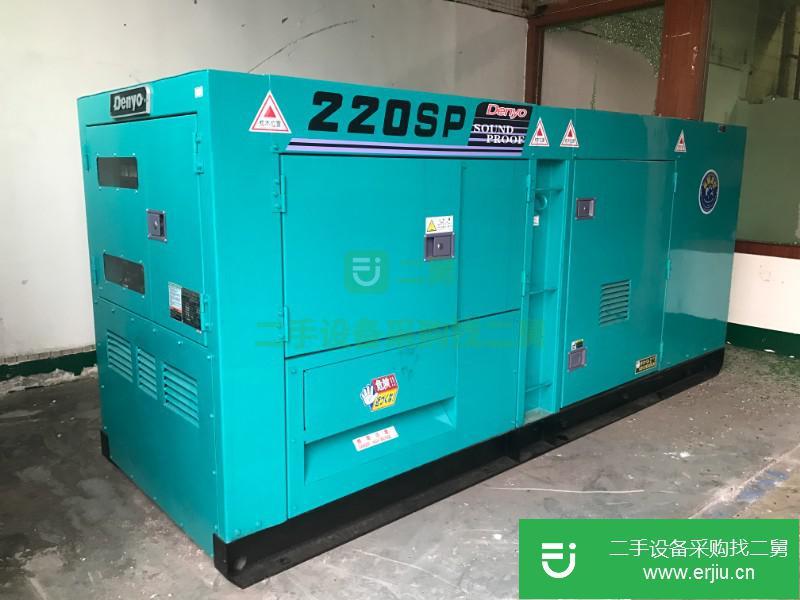 滁州日本電友發電機160KW柴油發電機DCA-220S三菱