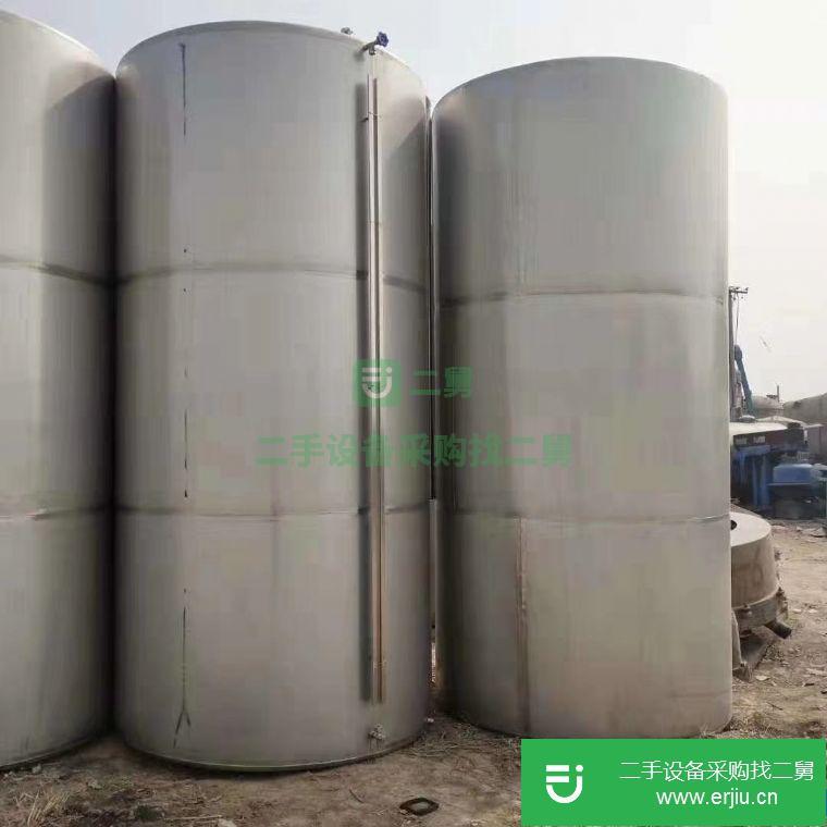 轉(zhuǎn)讓二手的10-100方不銹鋼儲(chǔ)罐
