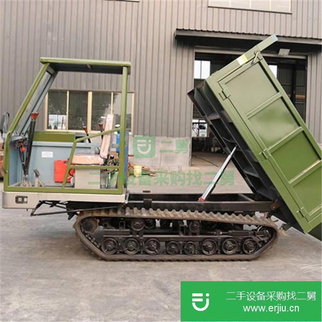 出售揚州水田履帶運輸車 8噸拉混凝土履帶翻斗車