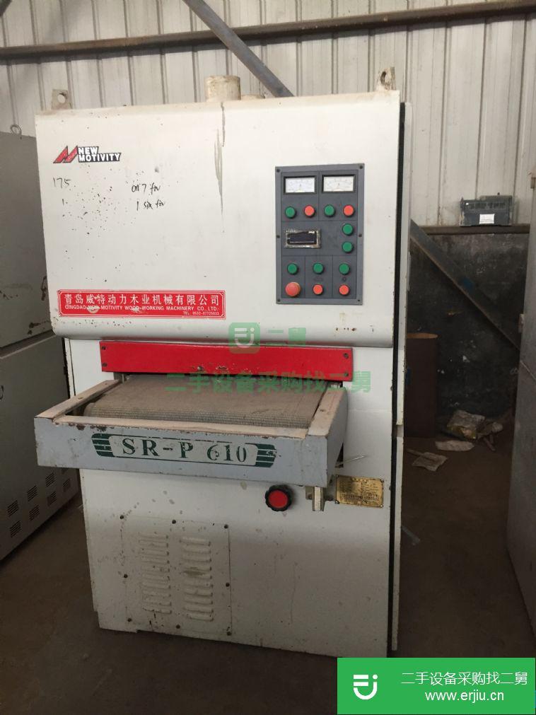 轉讓:出售二手木工設備青島威特動力600定尺砂光機