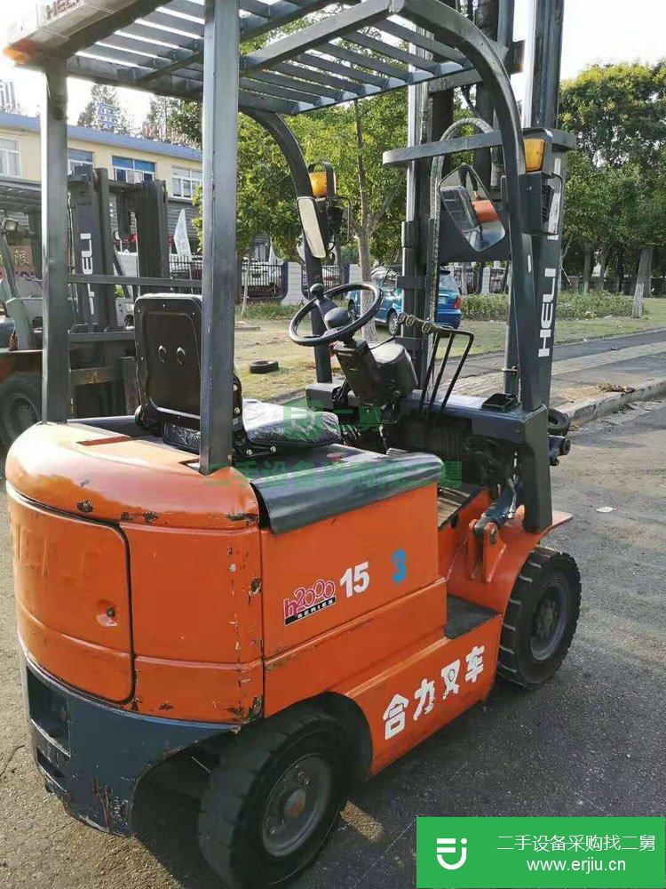 低價(jià)轉(zhuǎn)讓一臺(tái)1.5噸合力電動(dòng)叉車，二手叉車個(gè)人轉(zhuǎn)讓