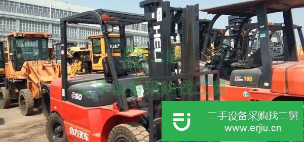 出售二手3噸叉車、合力5噸叉車