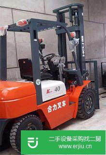 出售自動擋二手叉車合力杭州柴油叉車4米夾抱叉車包郵 (二手叉車半價出售包郵)
