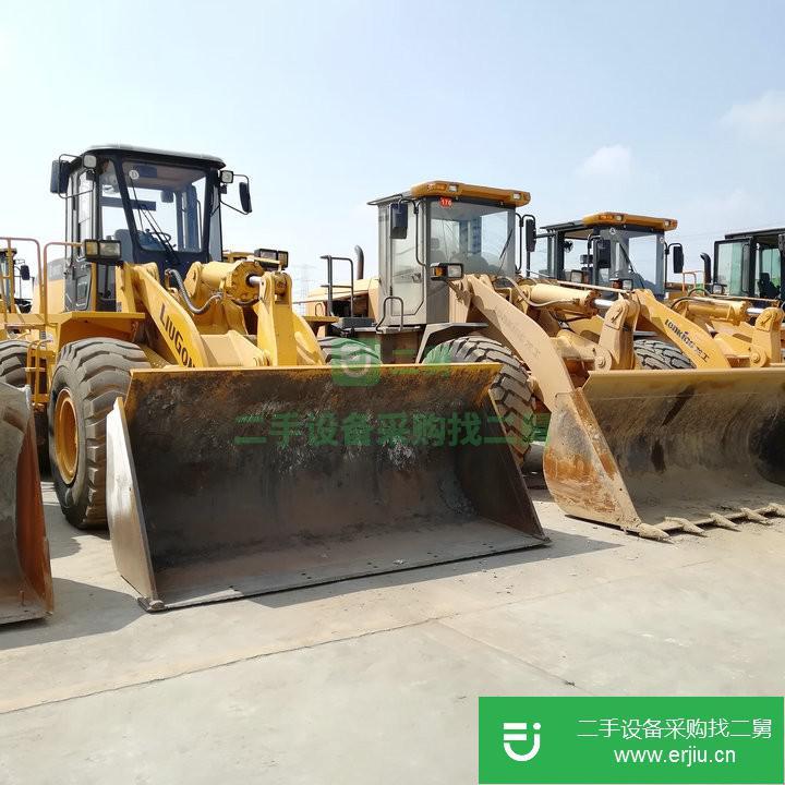鶴崗出售二手裝載機 原版油漆5噸鏟車出售