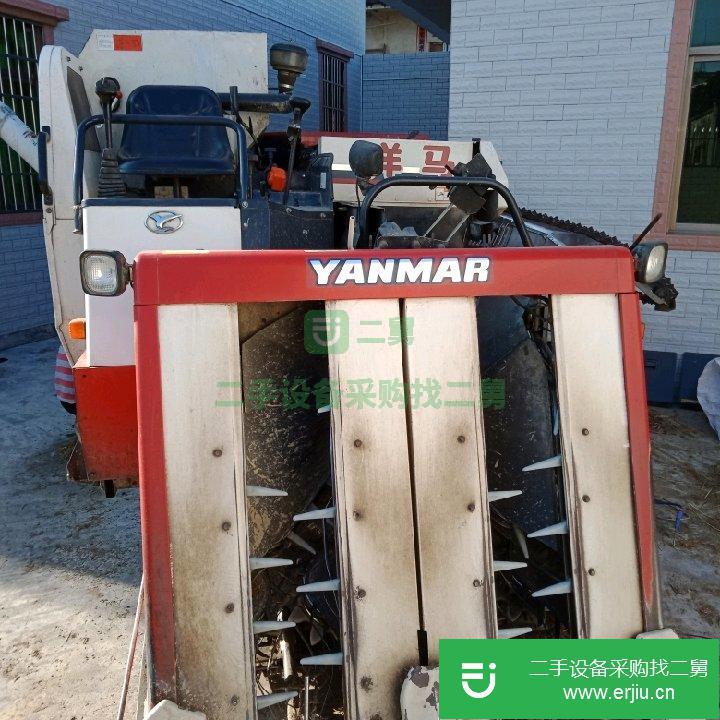 出售二手的50洋馬水稻收割機