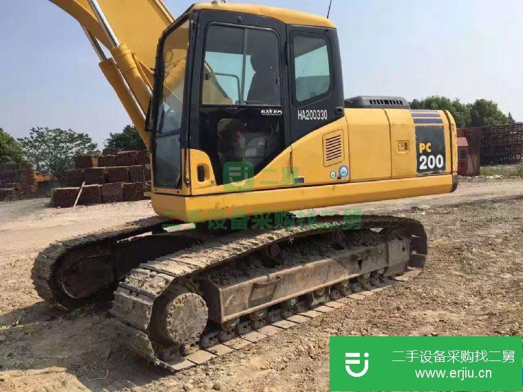 轉讓二手20噸小松200挖掘機