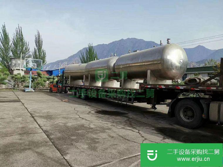 轉讓食品級二手不銹鋼儲罐規格齊全