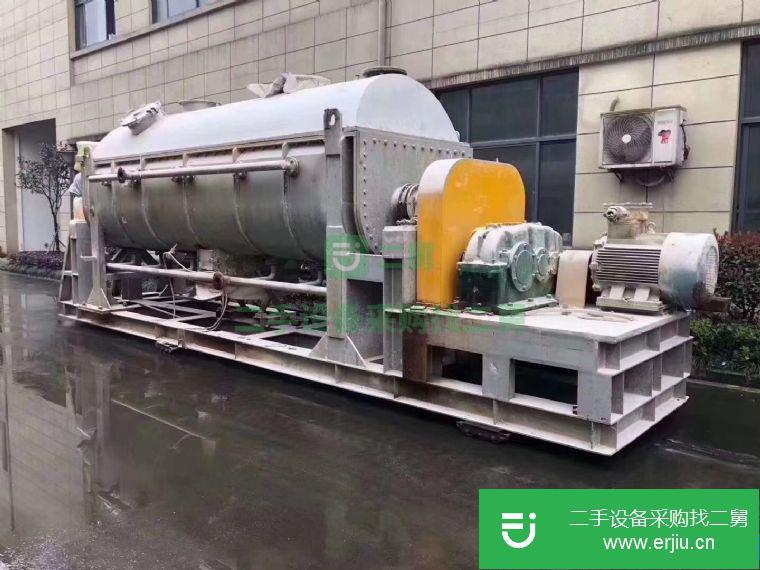 轉讓二手52平方真空槳葉干燥機1臺，6300L真空耙式干燥機一臺