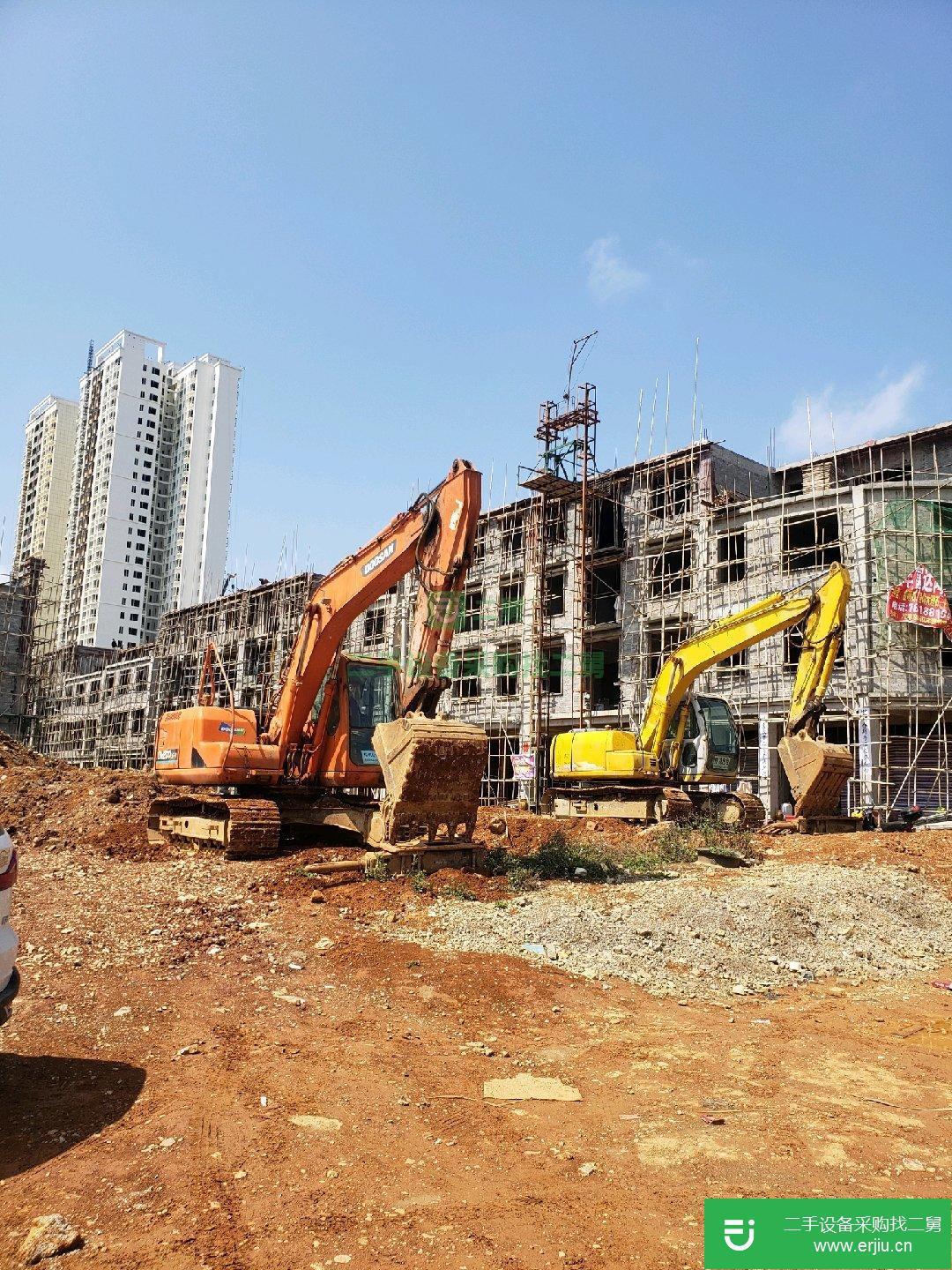 轉讓二手的九成新的斗山150柱友120挖機