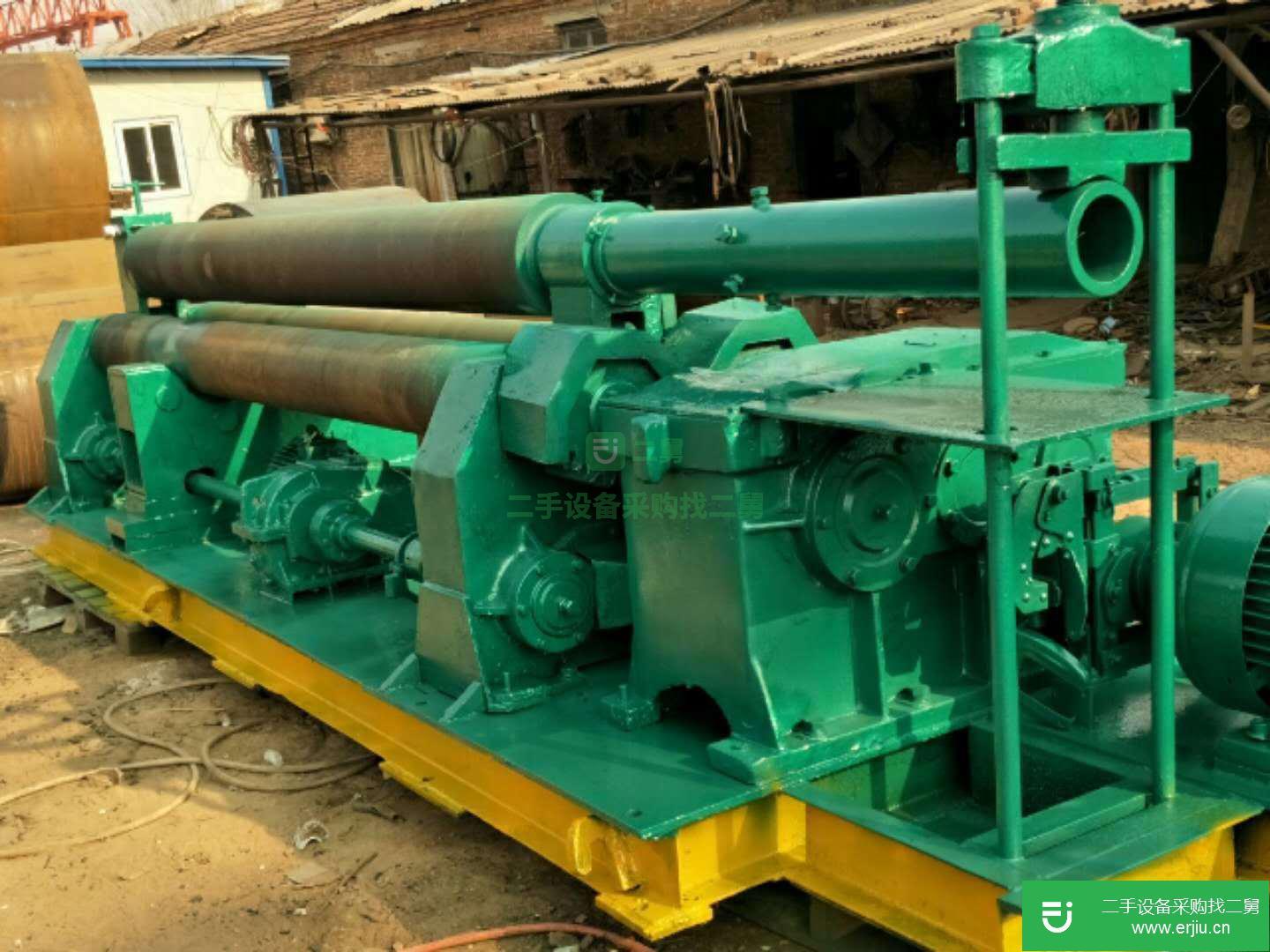 出售20*2500機械卷板機二手滾輪架焊接十字架操作機