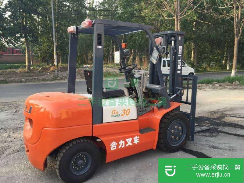 本地因政府規(guī)劃轉(zhuǎn)讓幾臺合力二手叉車，正規(guī)一手車源