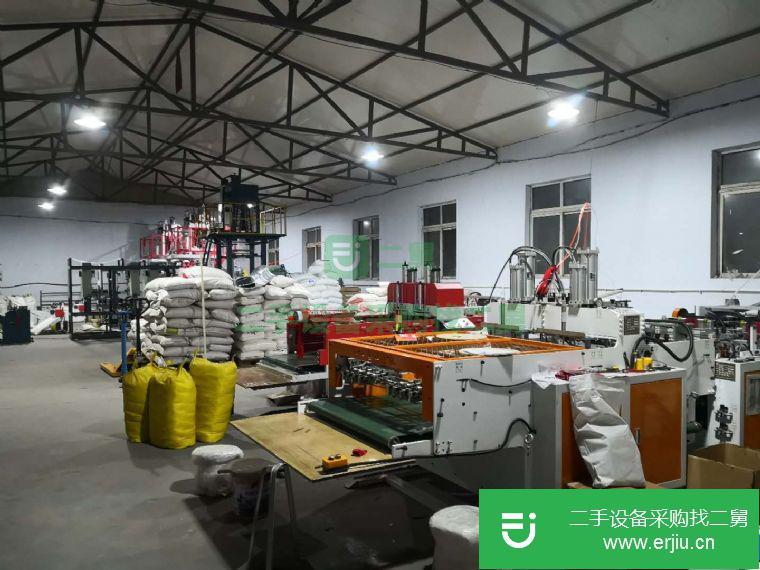 轉讓:塑料袋方面袋生產線整體設備出售出兌（吹膜機、壓袋機、印刷機等）