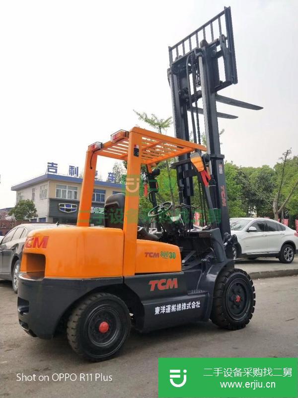 九成新3噸進口叉車,二手3噸叉車低價出售