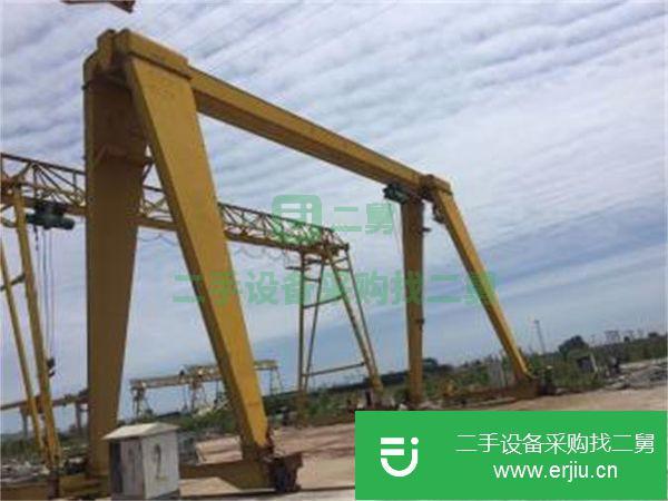 低價轉讓9.9成新二手起重機,10噸,跨度29米,龍門吊