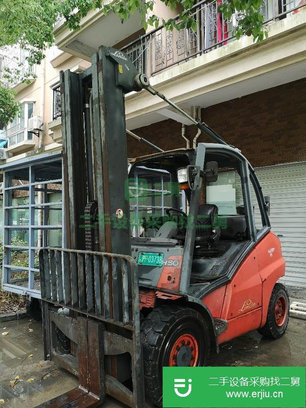 轉讓二手的林德5噸叉車