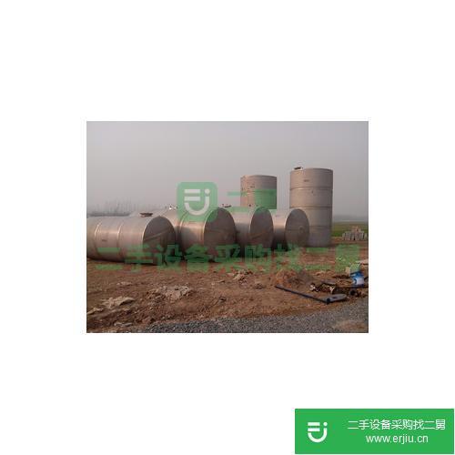 轉讓出售二手不銹鋼儲罐50