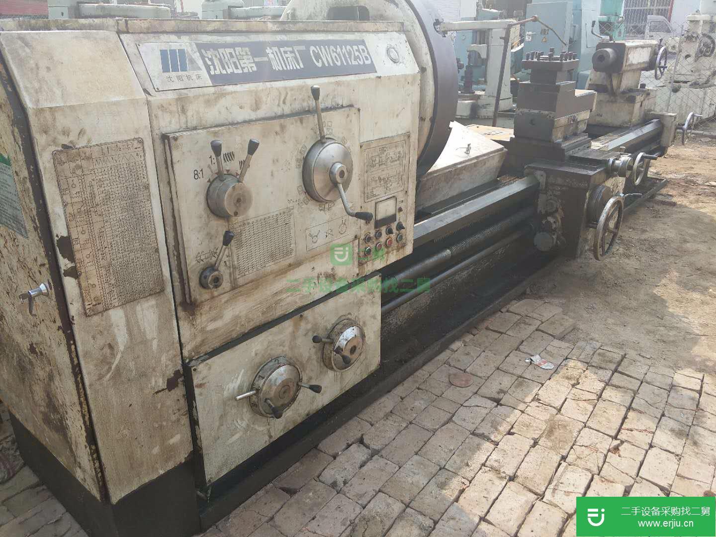 出售二手國產沈陽CW61125B臥式車床