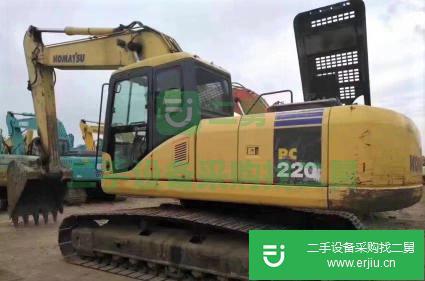 小松 PC220LC-7 挖掘機 (達州純土方一手小松)