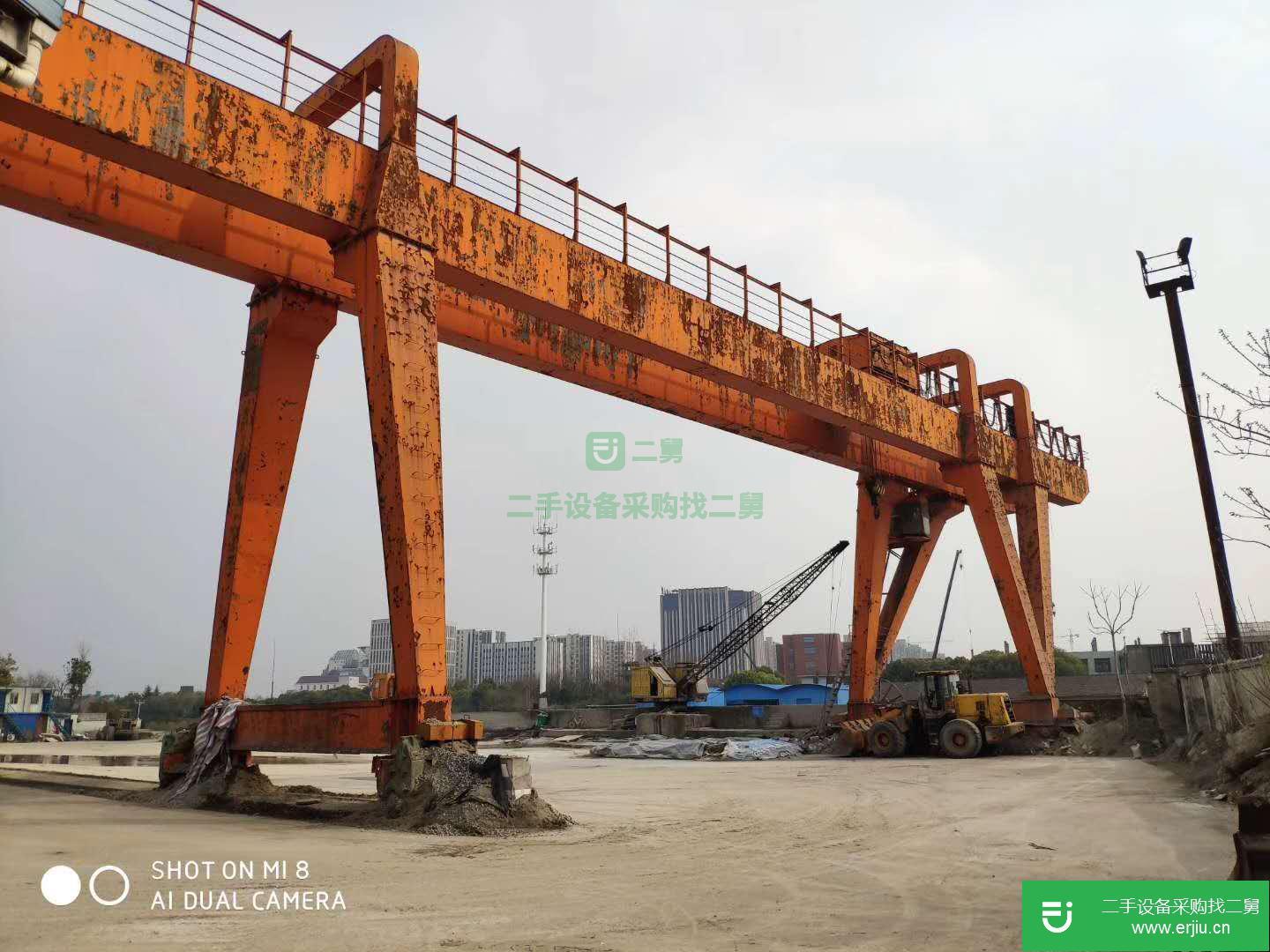 上海轉讓跨度30米龍門吊行車