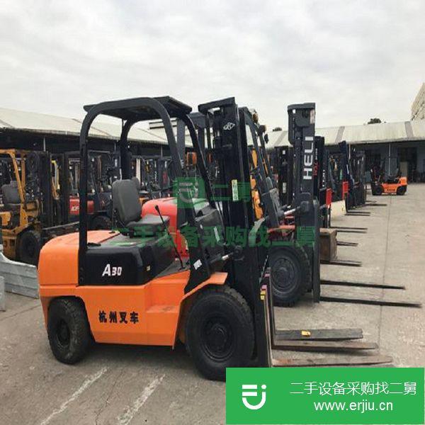 轉讓二手夾抱叉車合力杭州3噸二手叉車