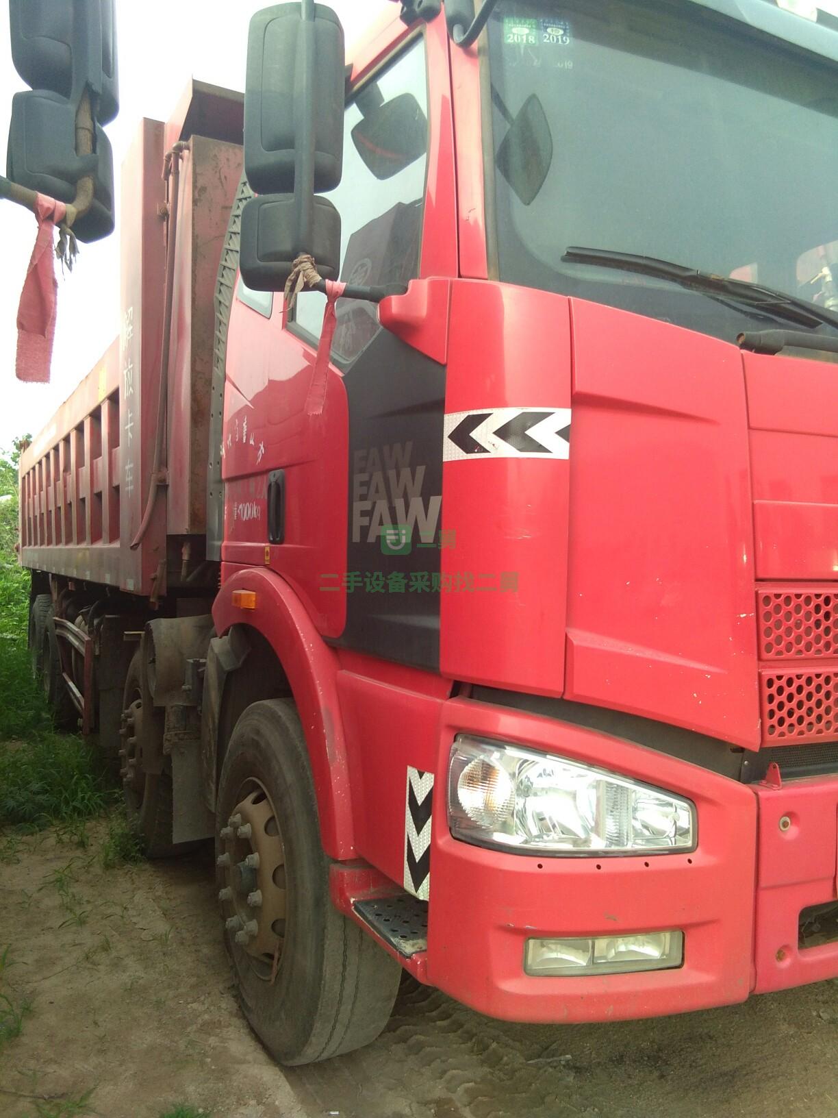 9成新二手自卸車，解放輕型前四后八國四電噴，唐山市灤縣