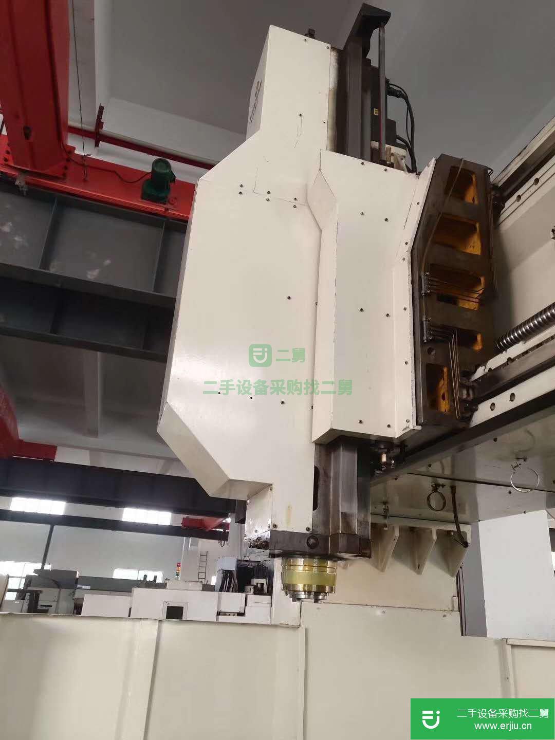 海天3225龍門數控銑床兩線一硬BT50ZF齒輪頭