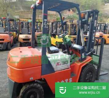 低價轉讓二手叉車手續齊全，9成新合力杭州柴油叉車