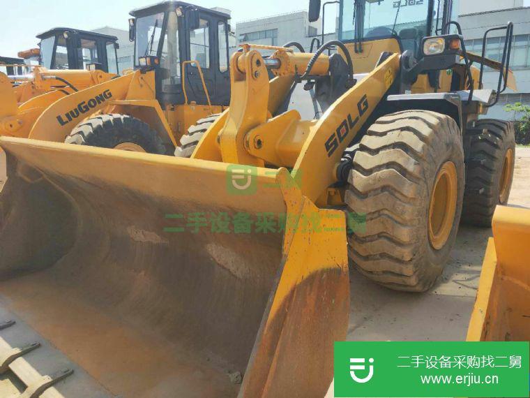 轉讓二手50裝載機，舊柳工50CN鏟車