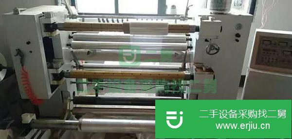 出售 1.1m寬高速分切機可分2公分,一分鐘250m,設備9.5成新,