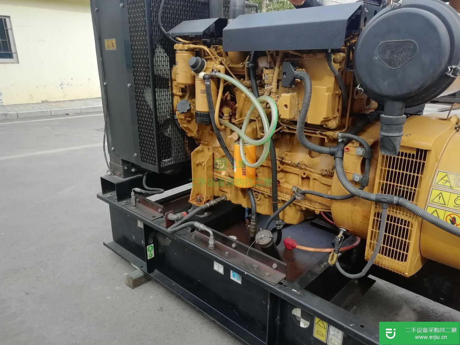 C6.6卡特電噴機150KW二手柴油發電機陜西出售