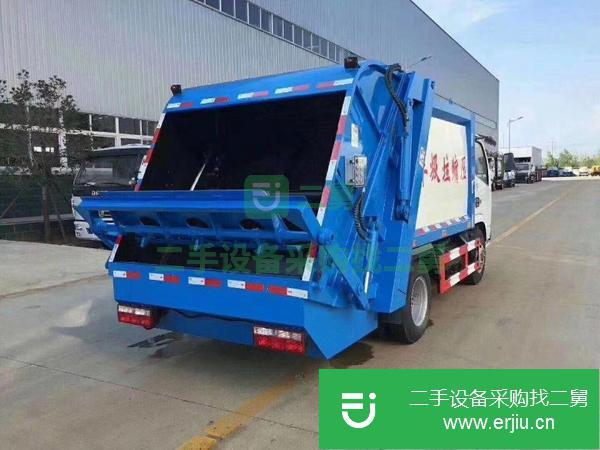 轉讓東風小多利卡D6藍牌后裝壓縮式垃圾車