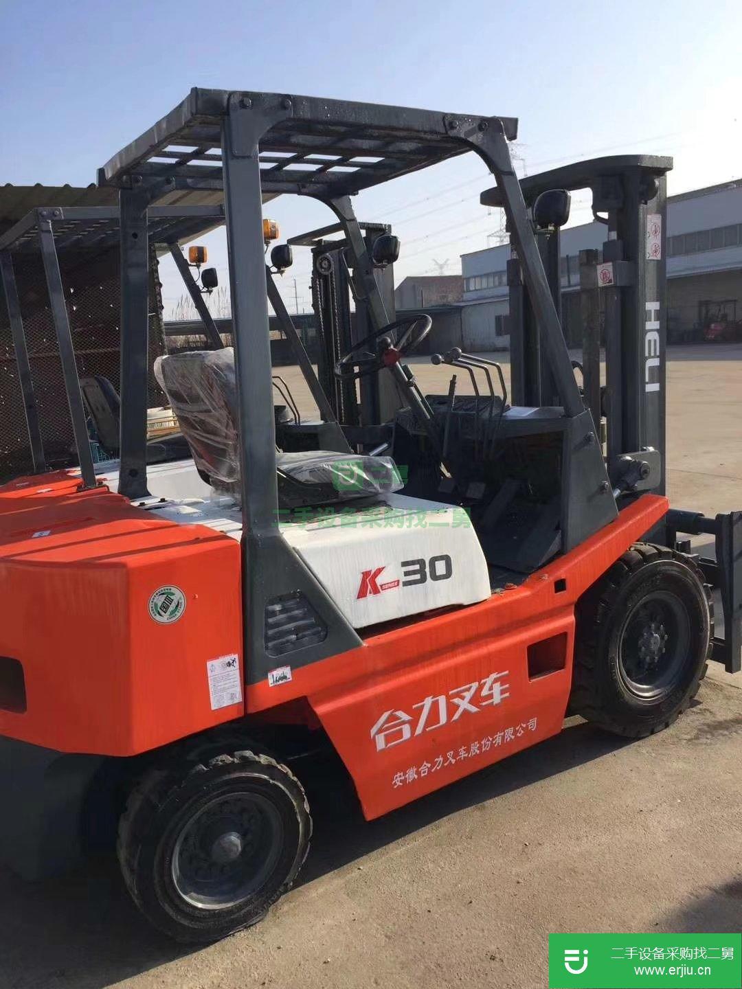 低價出售九成新合力杭州叉車等柴油電動二手叉車手續齊全