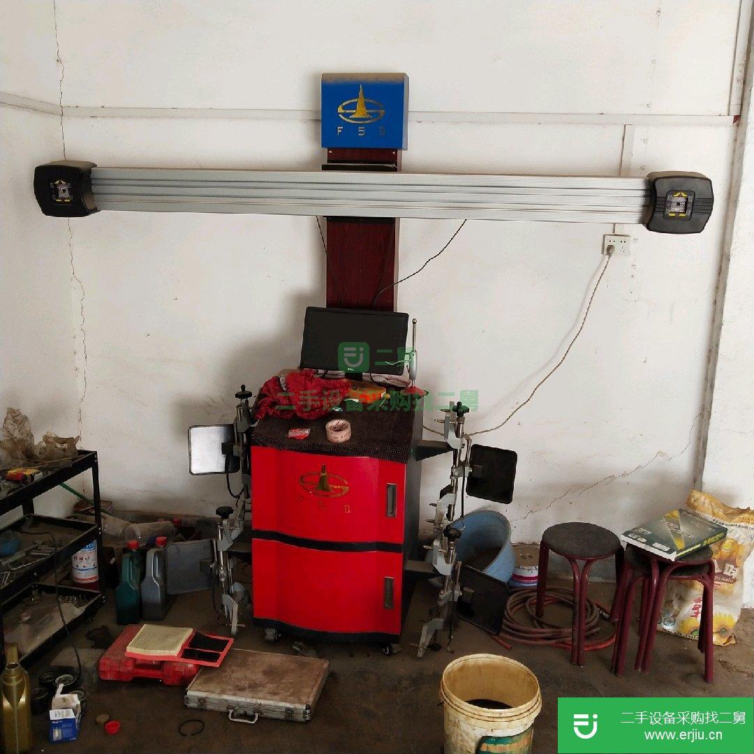 戰鷹四輪定位儀，四柱舉升機