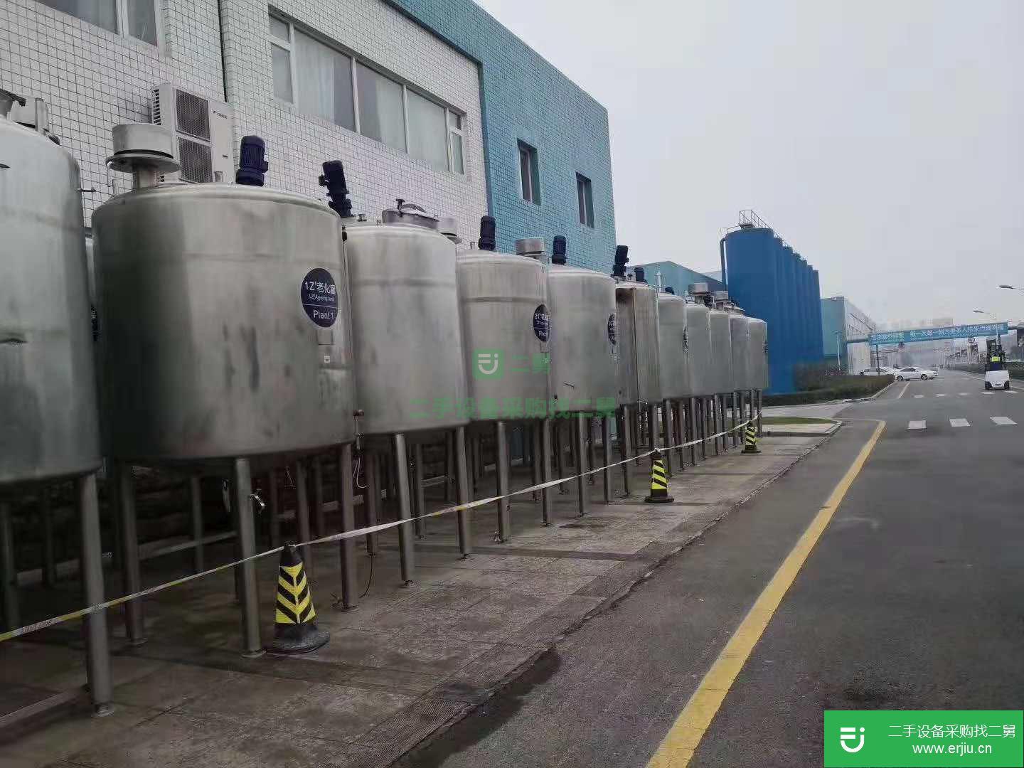 二手8-50方不銹鋼儲罐 食品級儲罐