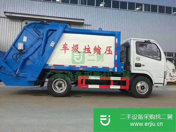 轉讓東風小多利卡D6藍牌后裝壓縮式垃圾車