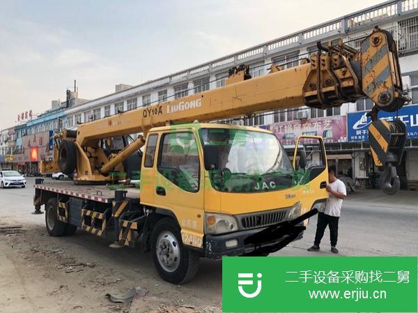 轉讓轉11年柳工8噸4節臂吊車