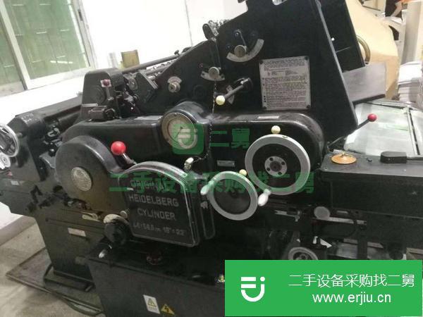 轉讓出售二手全自動海德堡圓壓平凸版印刷機,鉛印機615/585/720