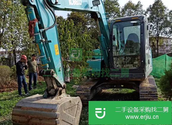 誠意出售原版二手神鋼75挖掘機