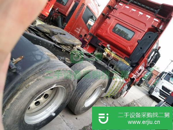 二手陜汽德龍X3000雙驅500馬力高配輕型牽引車出售,國五排放