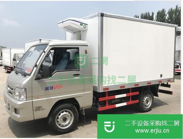 轉讓福田馭菱后雙輪2.9米冷藏車冰淇淋運輸車