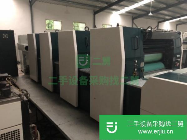 轉讓二手的光華650四色凸印機