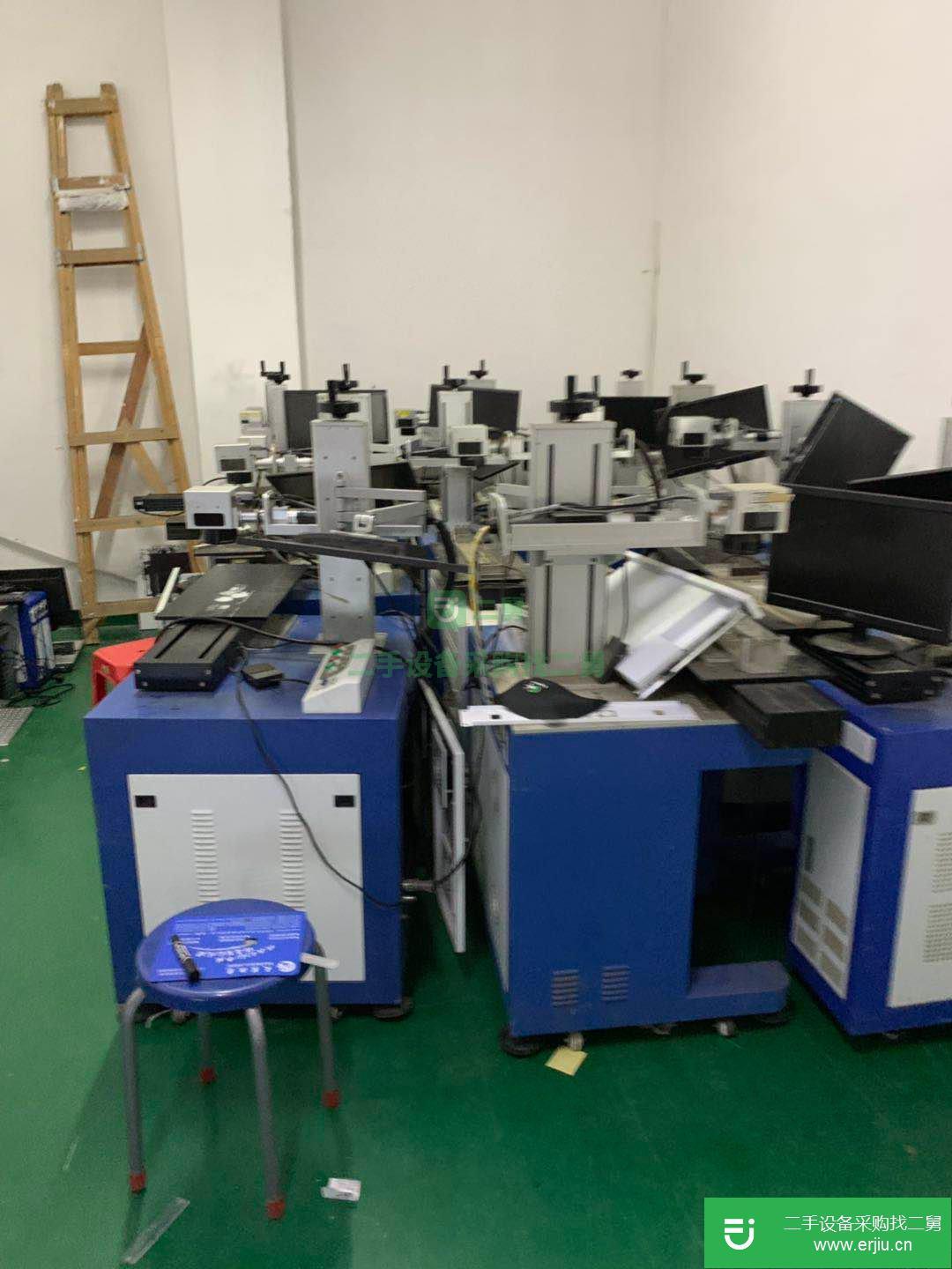 二手30瓦金屬激光鐳雕機/塑膠激光鐳射機出售