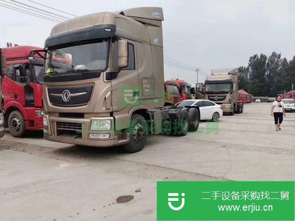 轉讓二手牽引車17年東風天龍國五輕體車手續齊全支持分期付款
