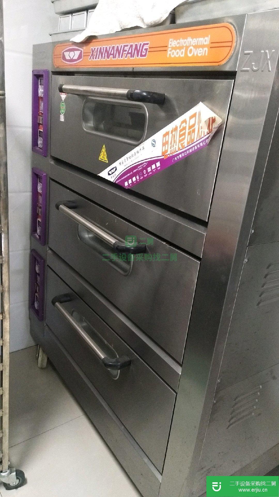 出售二手的六盤新南方烤箱3600轉