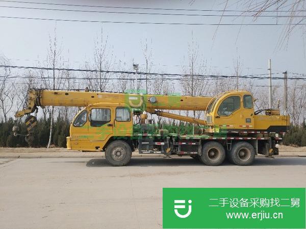轉讓二手的10年6月徐工16D原車漆吊車