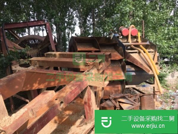 轉(zhuǎn)讓坐地式洗砂機便宜處理