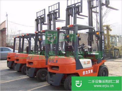 低價轉讓二手叉車手續齊全，9成新合力杭州柴油叉車