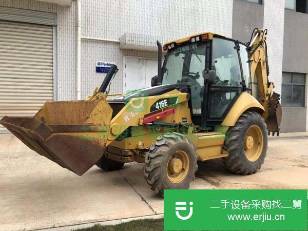 轉讓卡特彼勒CAT416 兩頭忙裝載機 .卡特挖掘裝載機416