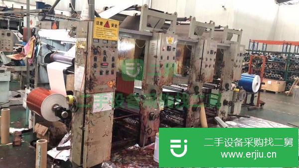轉(zhuǎn)讓一米二色,一米三色凹印機(jī)