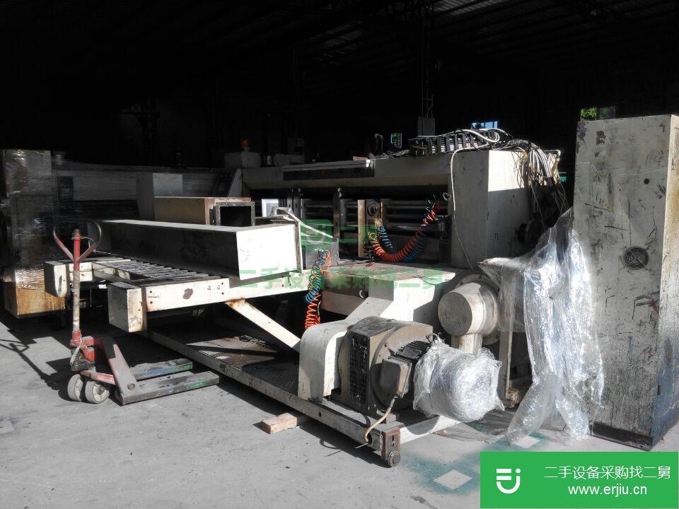 二手雙色印刷機 吸風(fēng)送紙1400*2500水墨雙色印刷